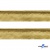 Кант атласный 136, шир. 12 мм (в упак. 65,8 м), цвет золото - купить в Ноябрьске. Цена: 433.08 руб.