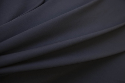 Костюмная ткань с вискозой "Флоренция" 19-4024, 195 гр/м2, шир.150см, цвет т.синий - купить в Ноябрьске. Цена 491.97 руб.